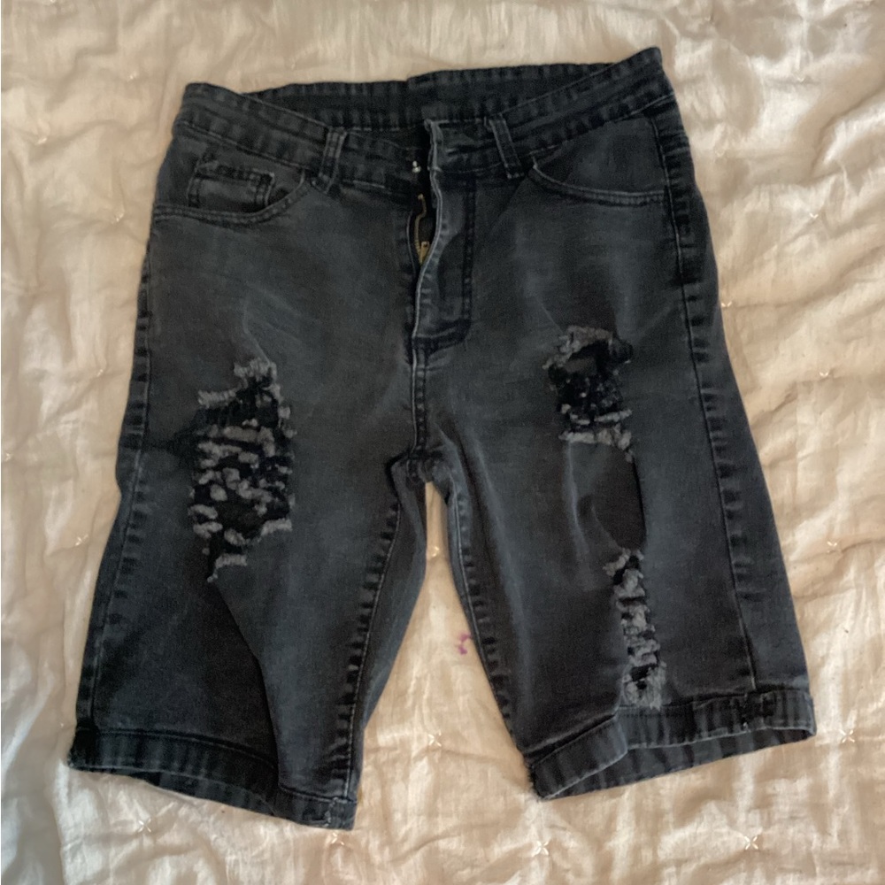 Black shorts